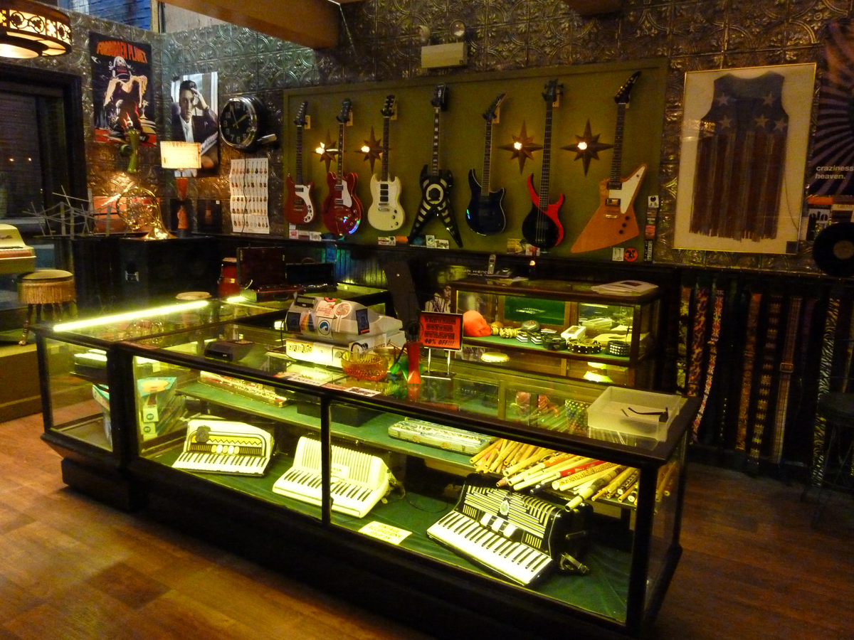 CSI: NY - Music shop set