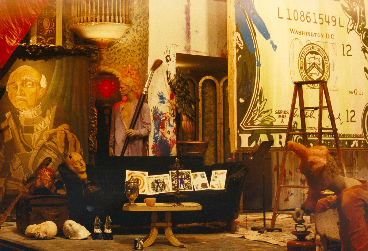 Cop & 1/2 - Artist studio set