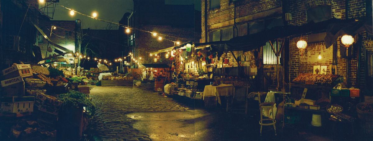 Vanishing Son - Night market set